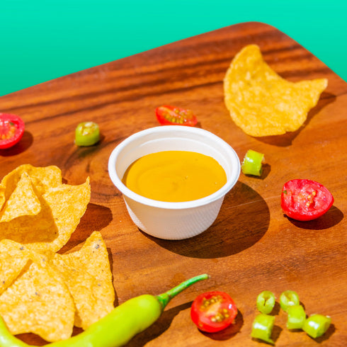 2oz Sauce Cup with Lid (100 pieces per pack)