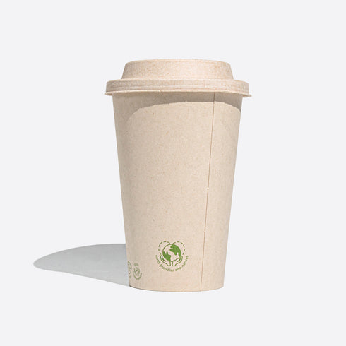 16oz Beverage Cup + Sip Hole Lid (50 pieces per pack)