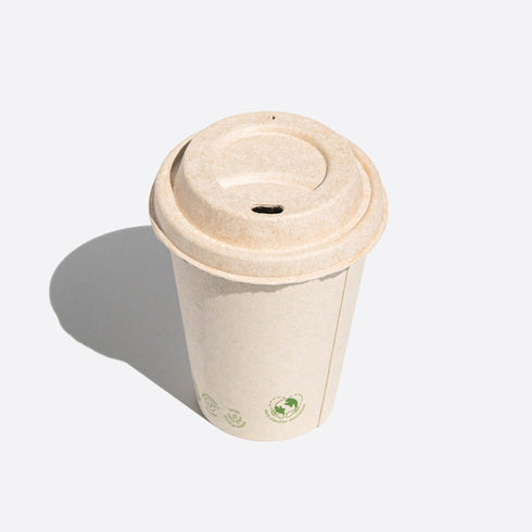 8oz Beverage Cup + Sip Hole Lid (50 pieces per pack)