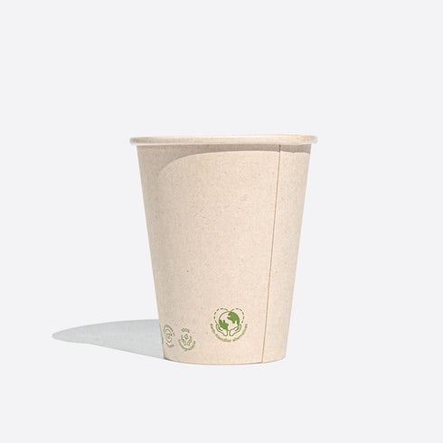 8oz Beverage Cup + Sip Hole Lid (50 pieces per pack)