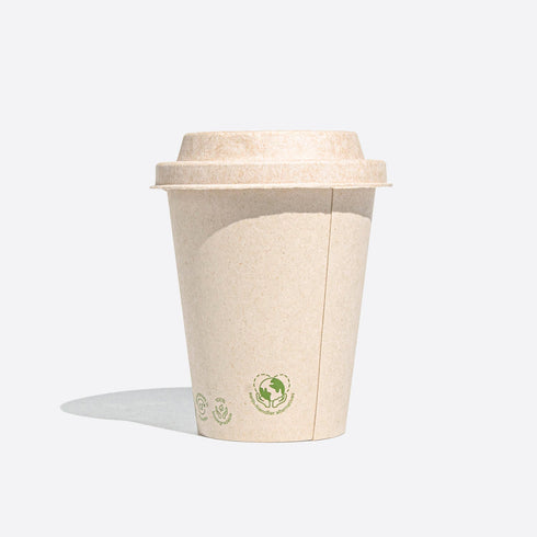 8oz Beverage Cup + Sip Hole Lid (50 pieces per pack)