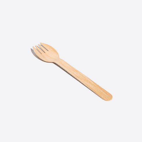Birch Wood Sfork (100 pieces per pack)