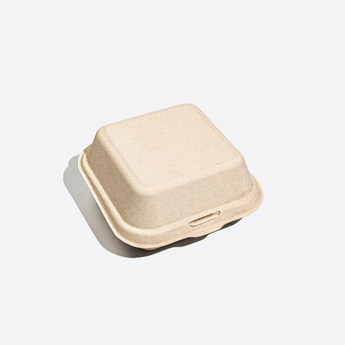 6"x 6" Clamshell Container (50 pieces per pack)