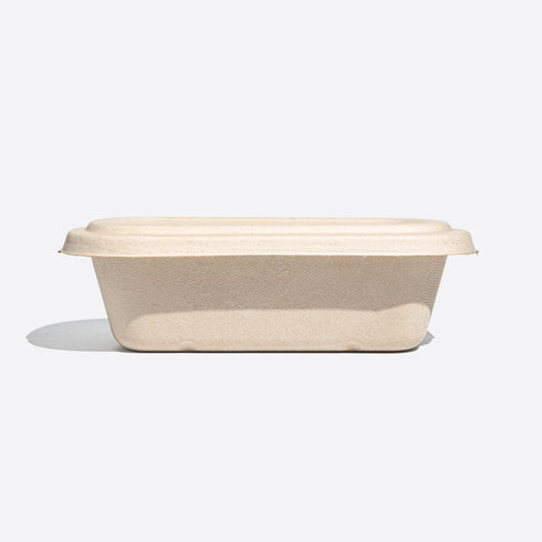 1000ml Oval Container with Lid (50 pieces per pack)