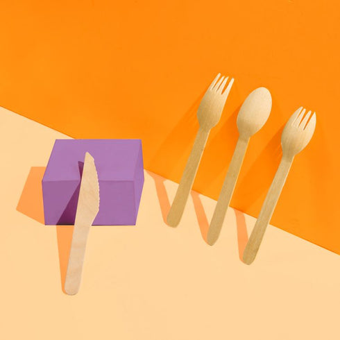 Birch Wood Fork (25 pieces per pack)